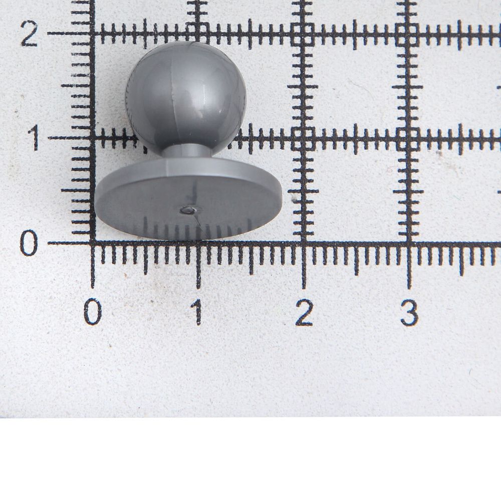 Пукля поварская, цветная, 10 мм (серебро) П-10, 500 шт