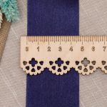 Лента атласная 1-сторонняя 50.0 мм / 22.86±1 метров, аналог 7730446, 77 т.синий, DDZ2401, Globus