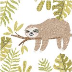 Алмазная (кристальная) мозаика Фрея, постер Ленивец, 30х30 см