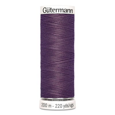 Нитки универсальные Gutermann Sew-all, 200м, 128 пыльно серо-сиреневый, 5 катушек