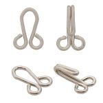 Крючки пришивные 33х12 мм, №10, цв.никель, 200 шт