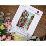 Набор для вышивания нитками Luca-S, Италия в аромате цветов 32х48см