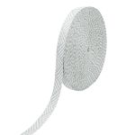 Стропа (ременная лента) 35 мм / 45.72 метра, [23.33 г/пог.м], с принтом, ZH808 белый/серый, 3Al295