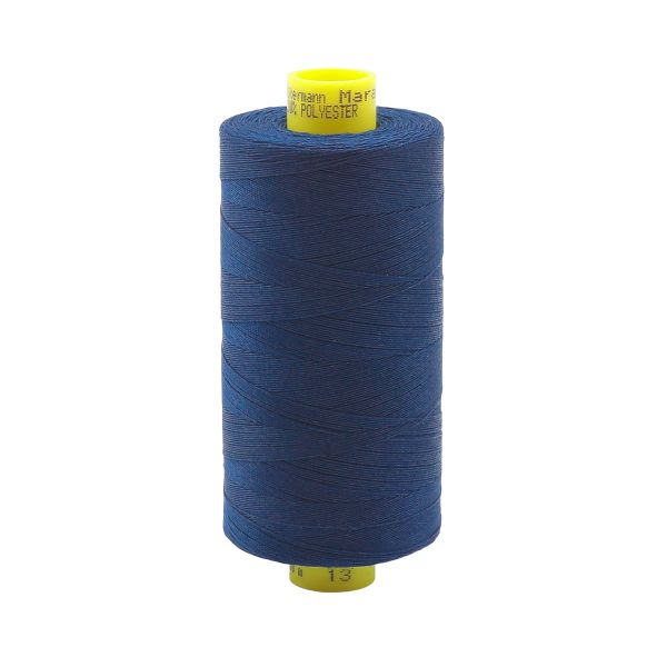 Нитка универсальная Gutermann Mara 70/2, 700 м, 702170, 013 темный джинс, 1 катушка