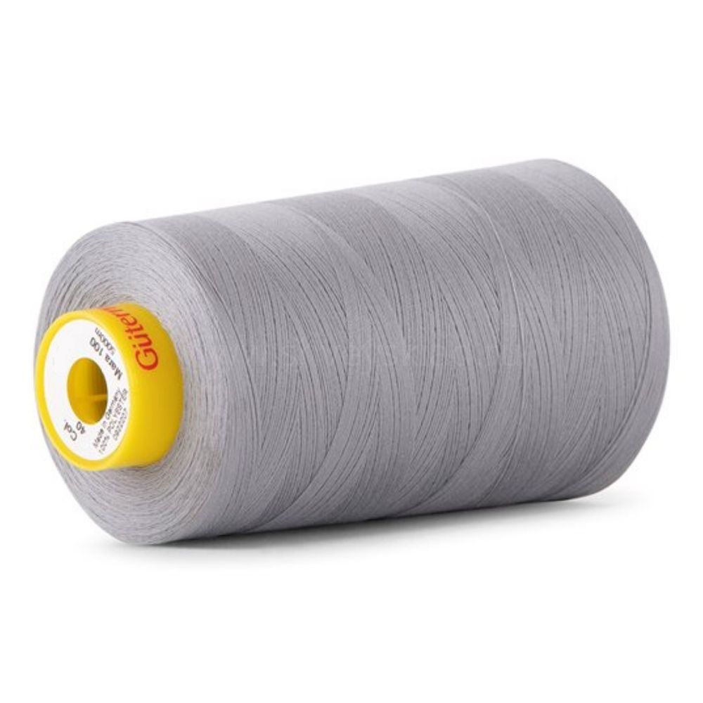 Нитка особо тонкая Gutermann Mara №150 (150/2), 5000 м, 713961, цв. 040 пепельно-серый, 1 катушка