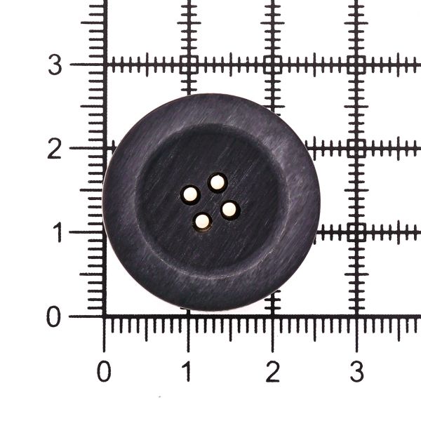 Пуговицы 4 прокола 40L=25 мм, пластик, col. А черный, 36 шт, CN2839