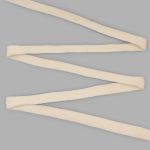 Шнур плоский плетеный х/б ⌀15.0 мм / 75 метров, (ГР) экрю, 07-4300