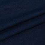 Футер 2-нитка петля поливискоза стрейч 220 г/м², 160 см / 3 метра, ФУТ2Х.TBY.ПЭ-ВИС.S196/S058.3, цв.S196/S058 т.синий
