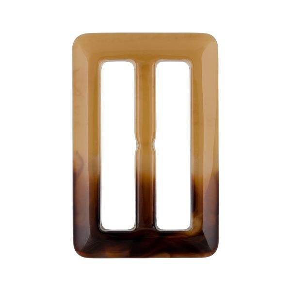 Пряжка для ремня 66х43 мм, 10 шт, 300 коричневый, Gamma GBB-001