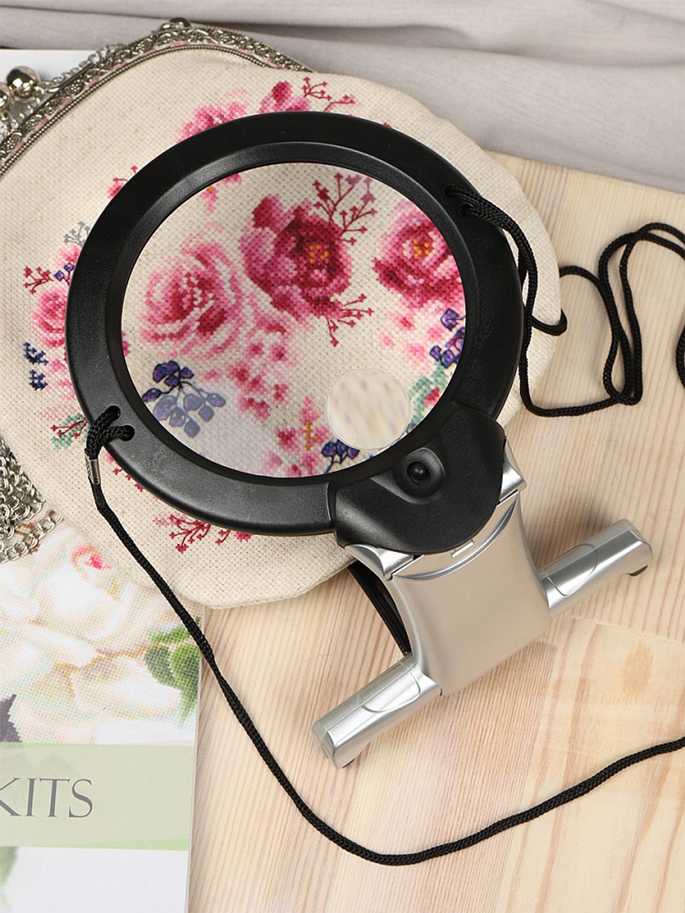 Лупа универсальная с подсветкой, MG 11B-1