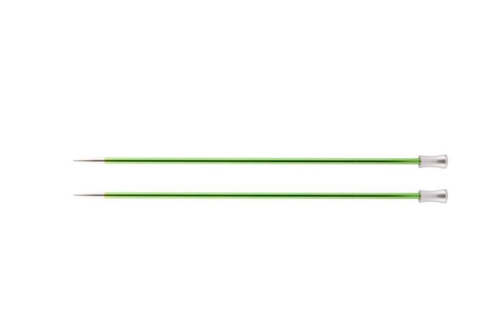 Спицы прямые Knit Pro Zing 3,5 мм / 30 см, алюминий, 2 шт, 47267