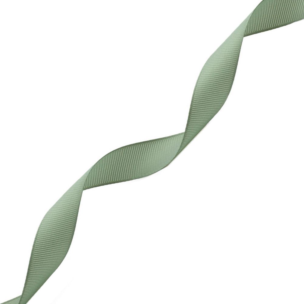 Лента репсовая (в рубчик) 20.0 мм, 103 шалфей, уп.18,28 м