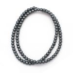 Бусины стекло ⌀4 мм, нить длина 40 см, Астра (SB-27), 5 шт