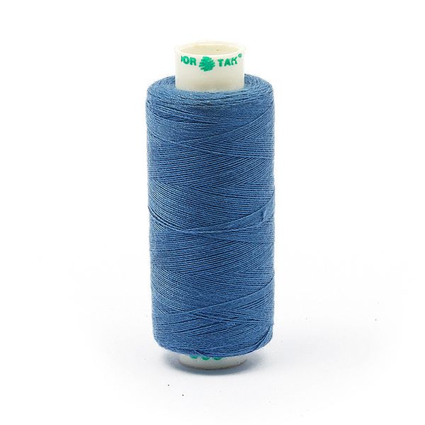 Нитки швейные бытовые Dor Tak 40/2, 366 м / 10 кат., 398 серый