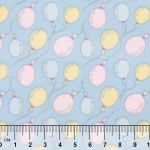 Ткань для пэчворка Peppy Молочные сны фланель, отрез 100х110 см, 175 г/м², МС-25 голубой, Peppy