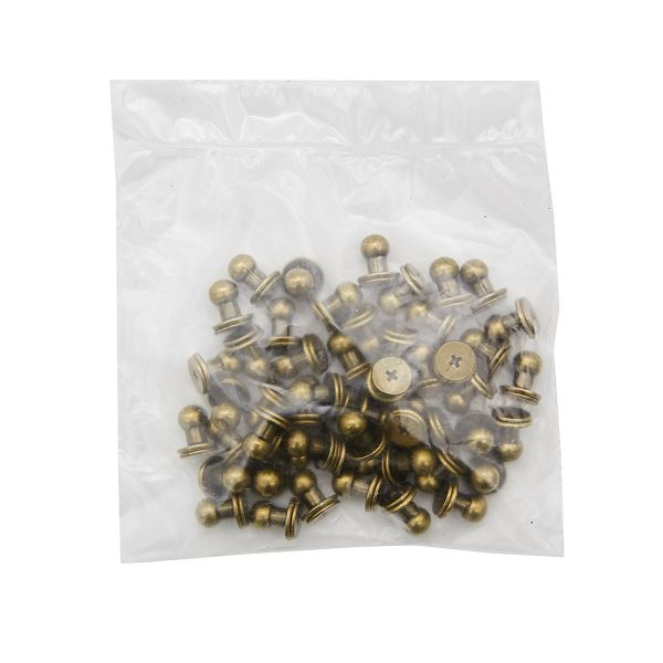 Винт кобурный металл ⌀6.0 антик, 50 шт