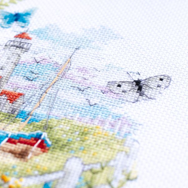 Набор для вышивания нитками Чудесная игла, Загадаю удачу! 18х29 см