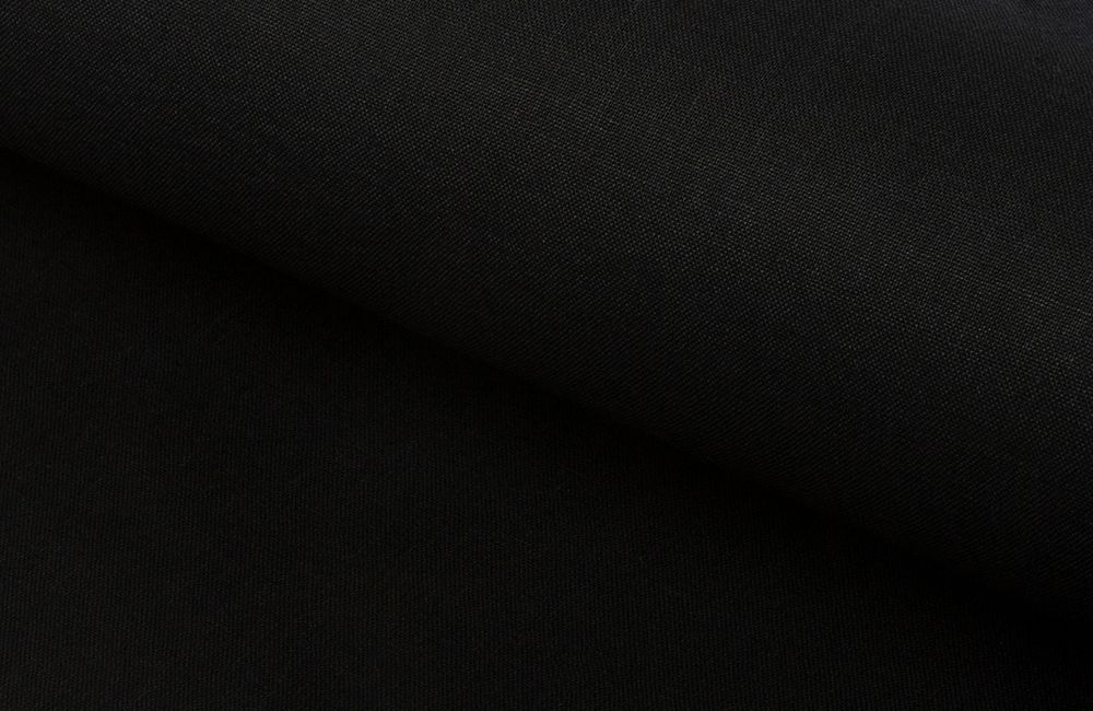 Хлопчатобумажная бязь 140 г/м², 150 см / 5 метров, черный (рис.10100), 262