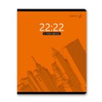 Тетрадь ученическая общая, глянцевый сплошной лак A5+ 96 л. на скобе 65 г/м², белизна 100 %, 5 шт, клетка, 01112 Ритм, Светоч Т69