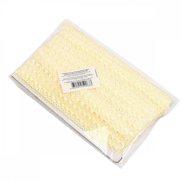 Тесьма декоративная Самоса V03 18 мм, цв.02 молочный уп.9м