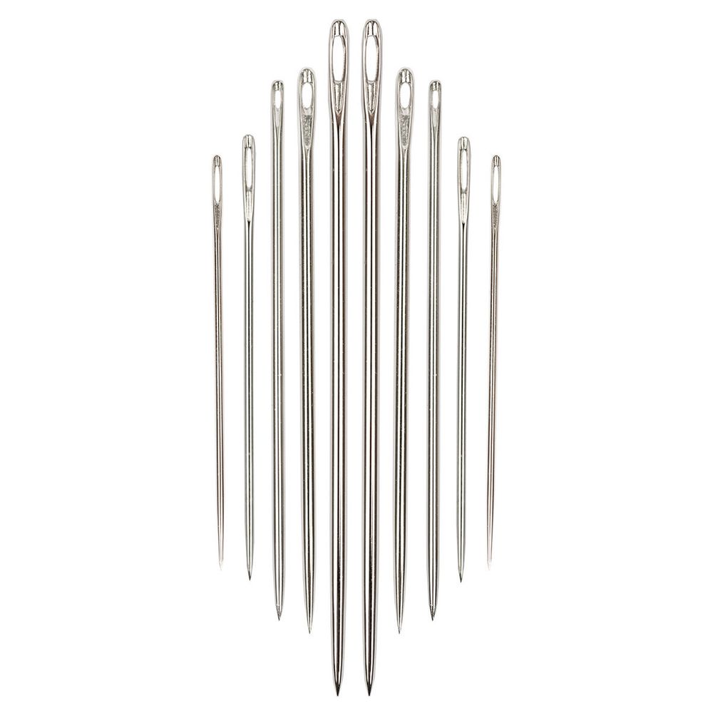 Иглы ручные универсальный, 10 шт, в конверте