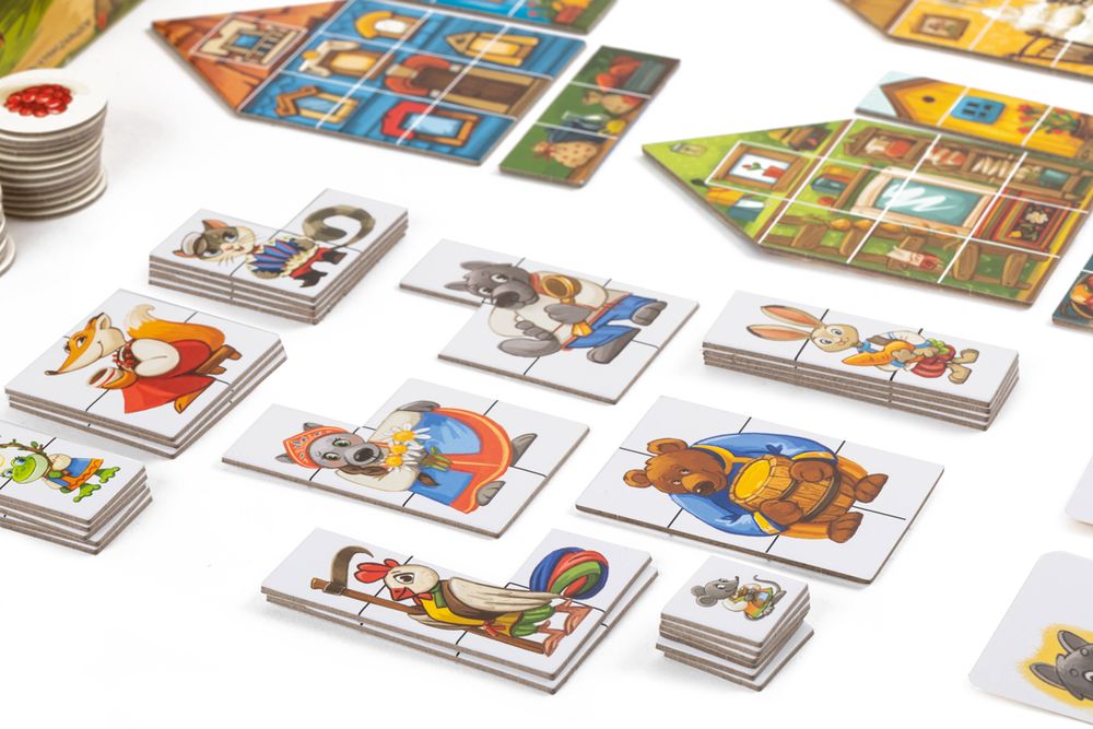 Игра настольная Терем-теремок, Эврикус BG-12112