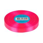 Лента атласная 1-сторонняя 12.0 мм / 33±2 метра, 014 яр.розовый, Gamma