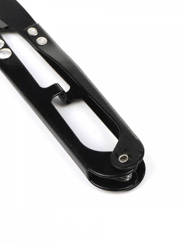 Ножницы снипперы для обрезки нитей 11 см S107 Maxwell Black premium, 1 шт
