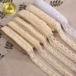 Набор вязаного кружева Kruzhevo №3 цв.микс (6 дизайнов по 4,5м)