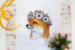 Набор для вышивания нитками МП Студия, Лиса, 20х23 см