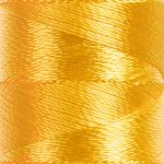 Нитки вышивальные Gamma V150/2, 10х200 ярдов, 3134 желтый