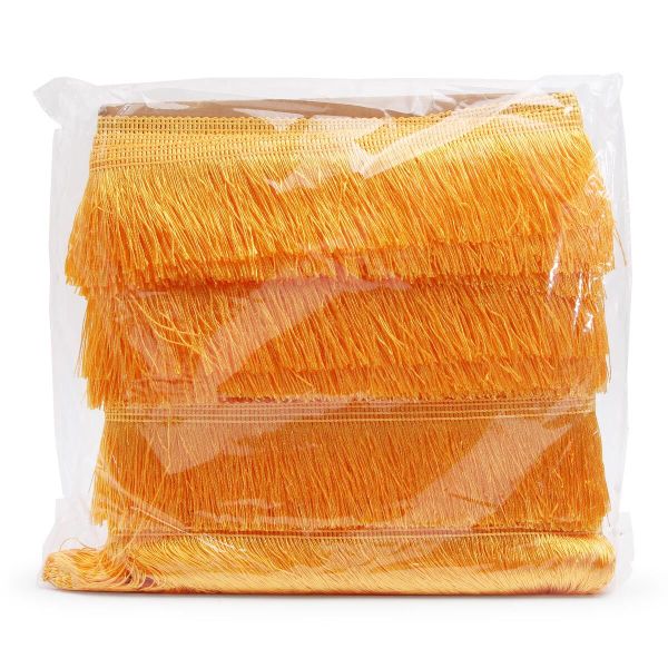 Бахрома отделочная 63.0 мм / 25 метров, 001 золотистый