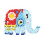 Термоаппликация Слон, 4.2х6.1cm, Hobby&Pro