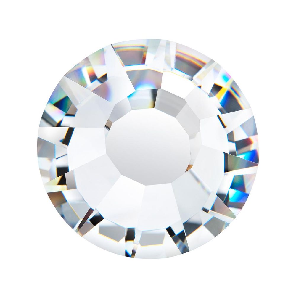 Стразы клеевые стекло 2 мм, 144 шт, SS06 белый (crystal), Preciosa 438-11-612 i