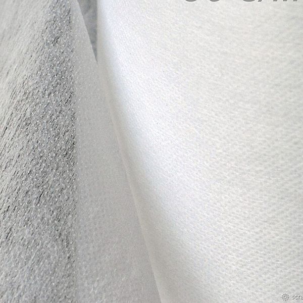 Флизелин клеевой 30 г/м², 90 см / 100 метров, белый, 6403-0350