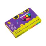 Пластилин восковой Неоновые цвета 96 г, 8 цв, Лео LPMCF-0108