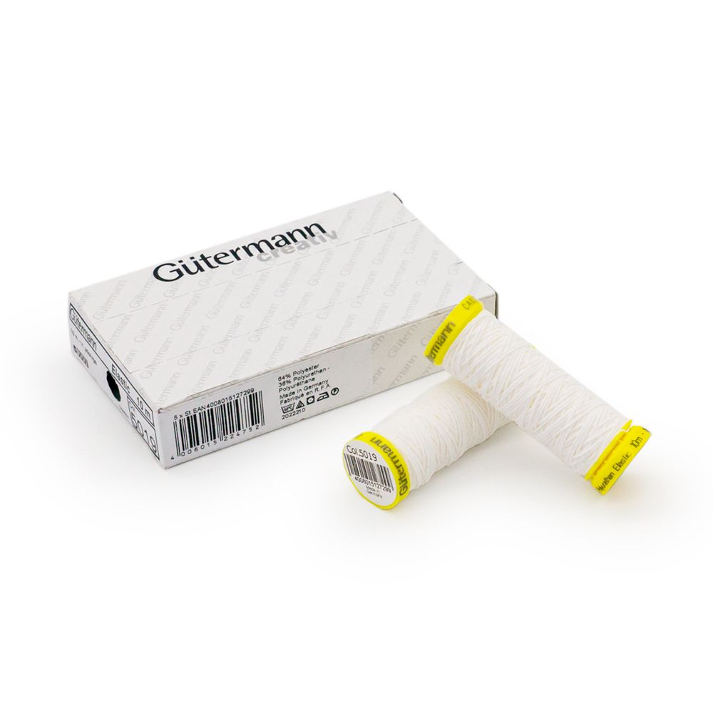 Нить-резинка Gutermann Elastic, 10м, 5019, 5кат