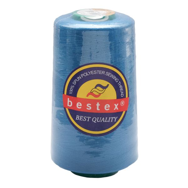 Нитки универсальные Bestex 50/2, 4570 м (5000 ярд) / 1 кат., 368 сине-голубой