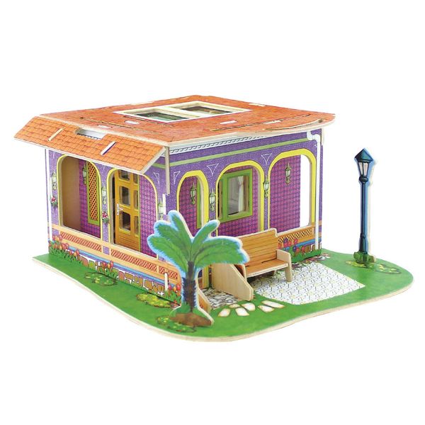 Пазл 3D 20х21х11 см, кабинет, Rezark ROTC-005