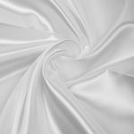 Атлас сатин 67 г/м², 150 см / 3 метра, AS.01 цв.белый