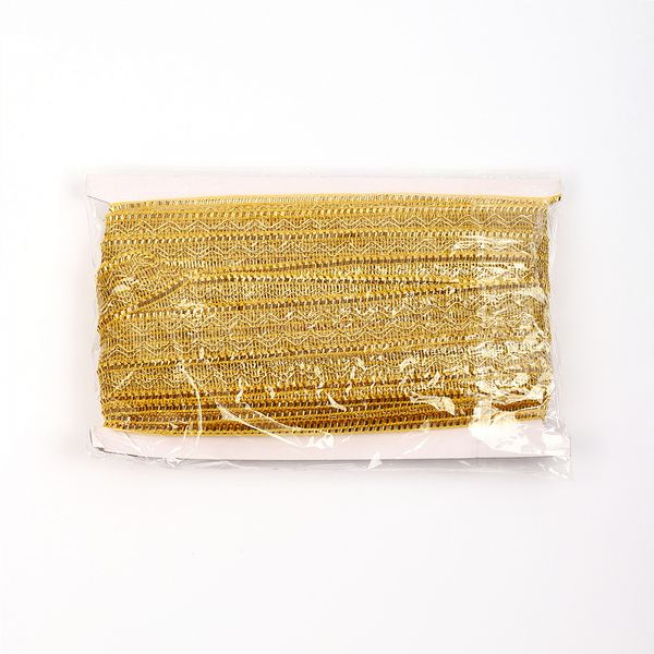 Тесьма отделочная 30 мм / 13.71 метров, TBY 911 цв.золото