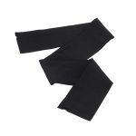 Подвяз (довяз) трикотажный 8.5х90.0 см, с каналом для шнурка, черный, CL-045