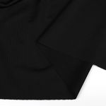 Микрофибра для нижнего белья 190 г/м², 150 см, OLG061, цв.170 черный, 1 метр