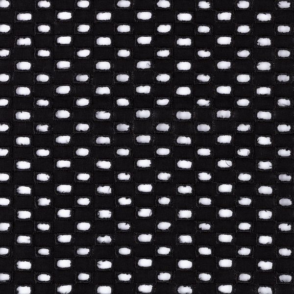 Ткань шитьё (прошва) 150х135 см, черный, Gamma YFAS-0729