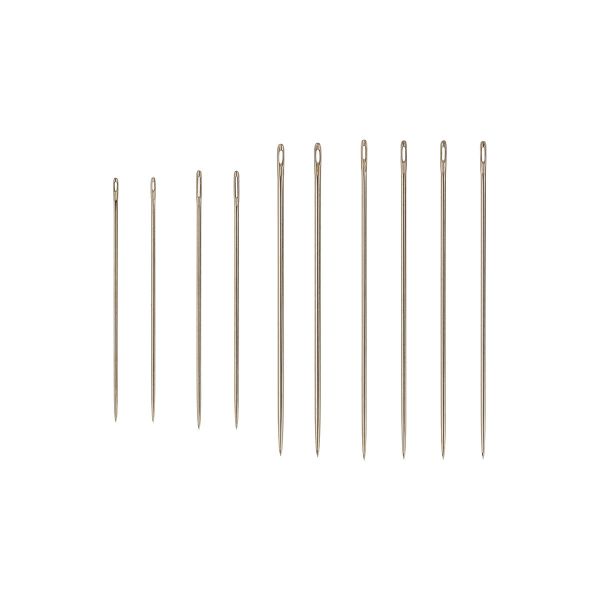 Иглы ручные набор для ручного шитья №7, 10 шт, Gamma NIR-33