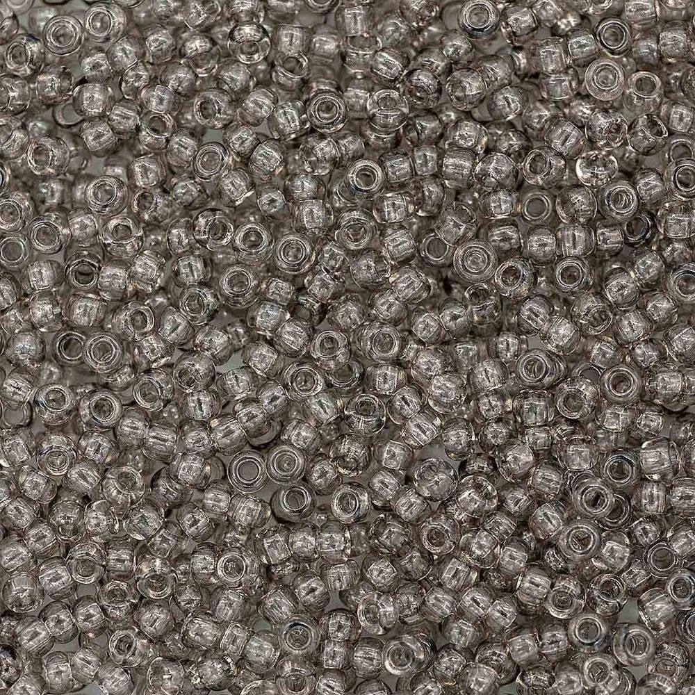Бисер Preciosa 10/0 (2.3 мм), 100 г (5х20 г), прозрачный solgel, цв. 01141