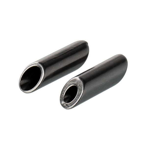 Наконечник для шнура металл 22х7 мм, 20 шт, №06 под черный никель, Gamma GB 1654