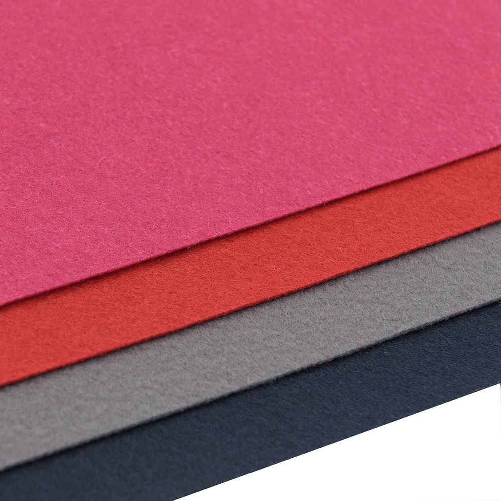 Фетр листовой жесткий 1.0 мм, 20х30см, 4 шт, Astra&Craft, 4