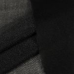 Дублерин эластичный 40 г/м², черный, шир.150см, 100м