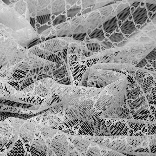 Сетка бельевая эластичная 70 г/м², шир.150 см / 220 метров, цв.белый /OLG119.01/